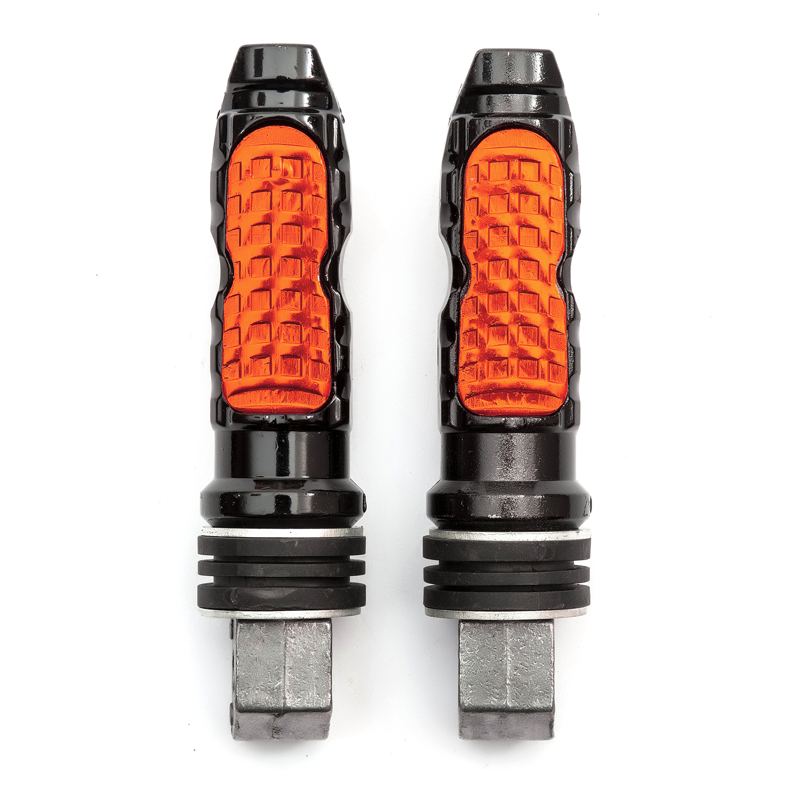 8mm Bronze Metal Rear Pillion Passenger Foot Rest Foot Pegs Scooter Motorcycle eBay