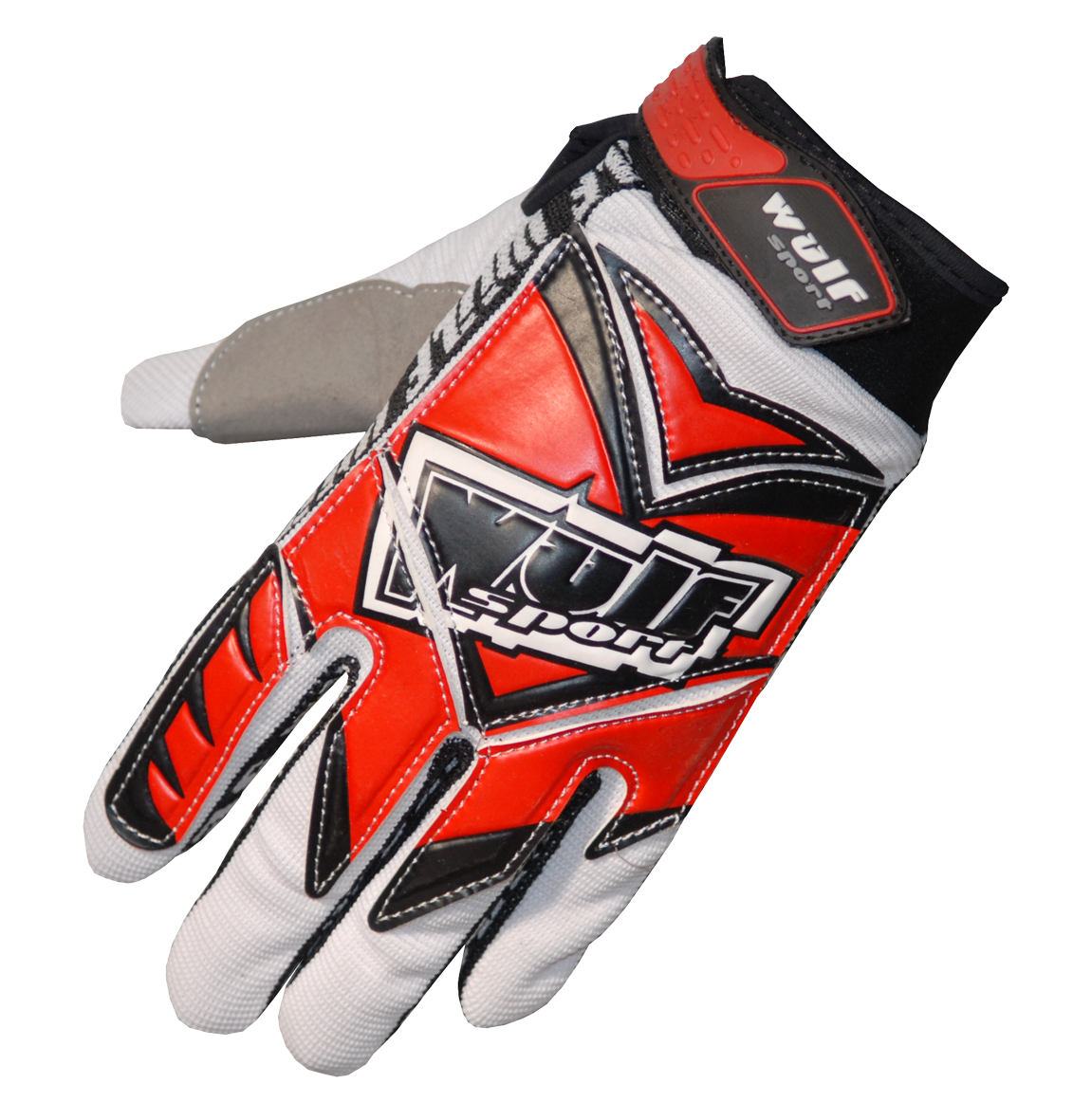 Wulfsport Kids Children Attack Motocross Motorbike Gloves Junior Off Eoad Trials Mountain Bike White XXS