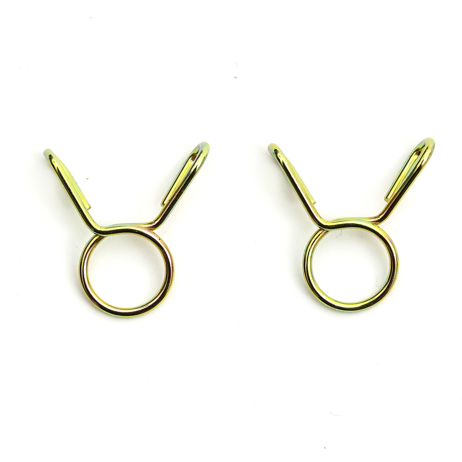 Fuel Line Pipe Hose Clamps Clips 8mm Petrol Diesel Hose Motorcycle Motorbike eBay