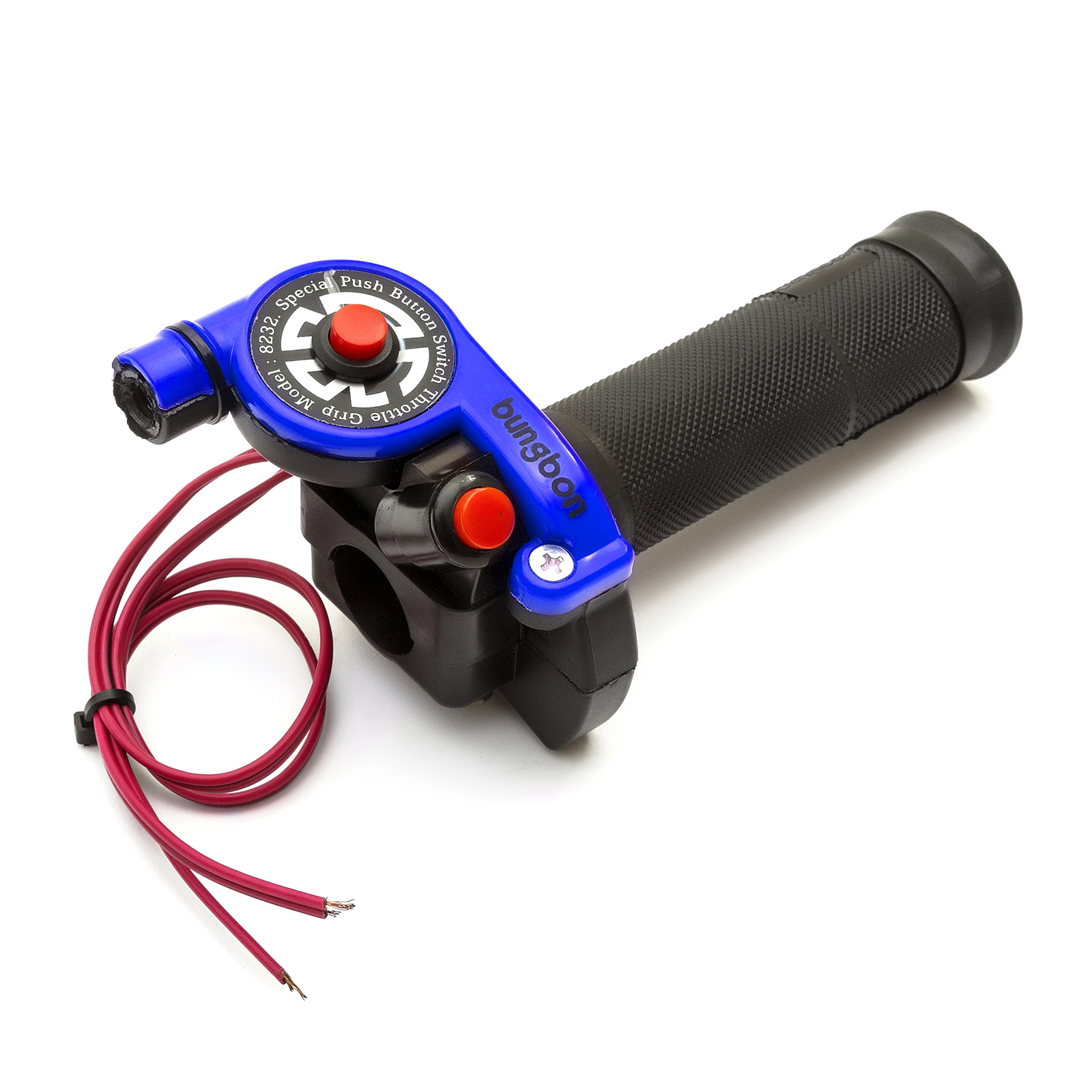 Motorräder 1/4 Quick Turn Twist Throttle Blau + Kabel 43 Zoll 125cc bis