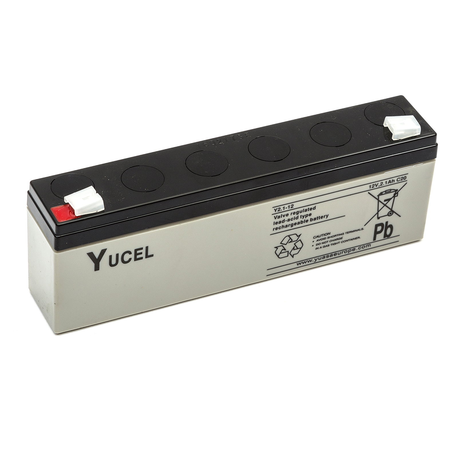 Y2.1-12 yuasa yucel 12v 2.1ah lead acid battery