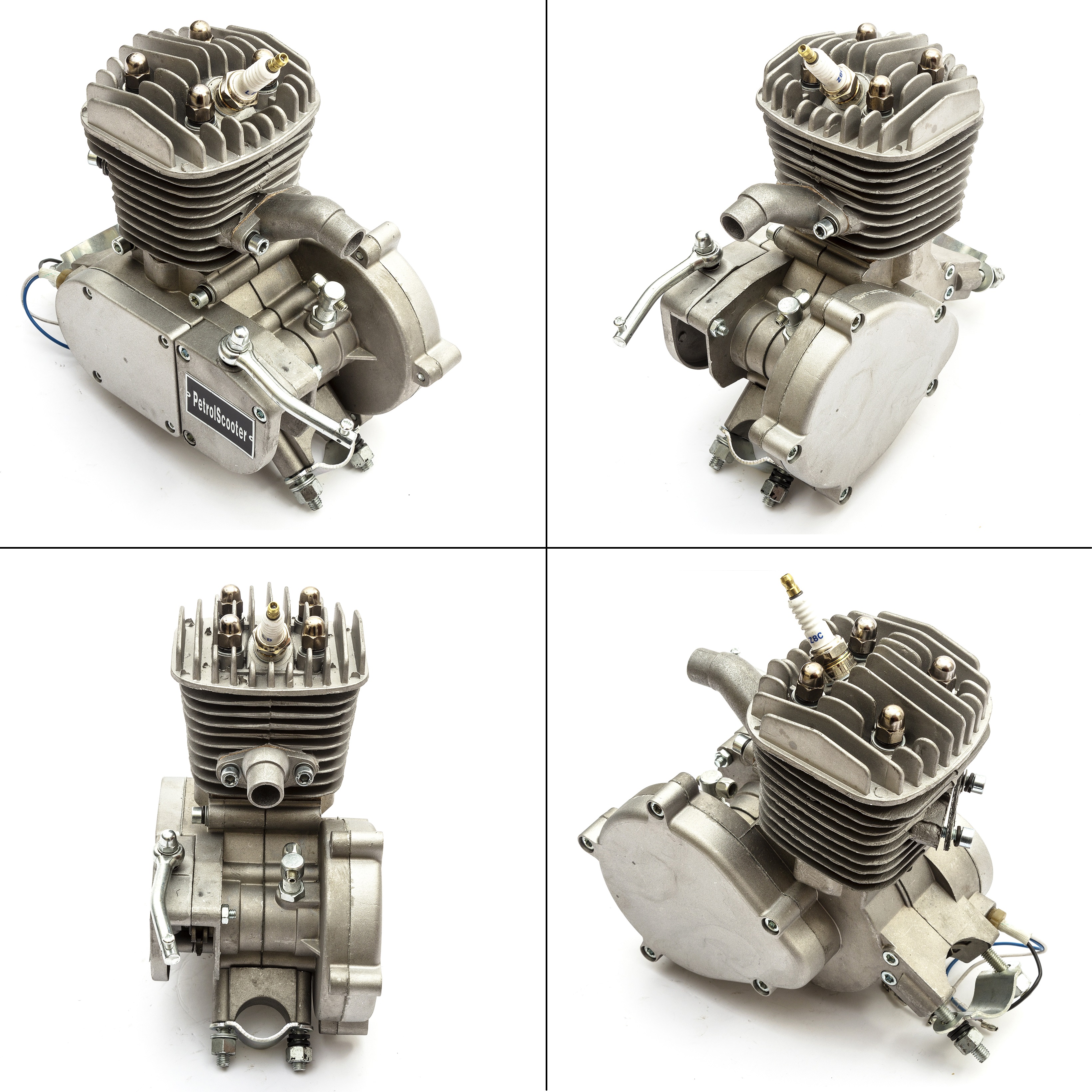 Zeda 80cc Petrol Bicycle kit Cycle Motorised Engine Motor 2 Stroke