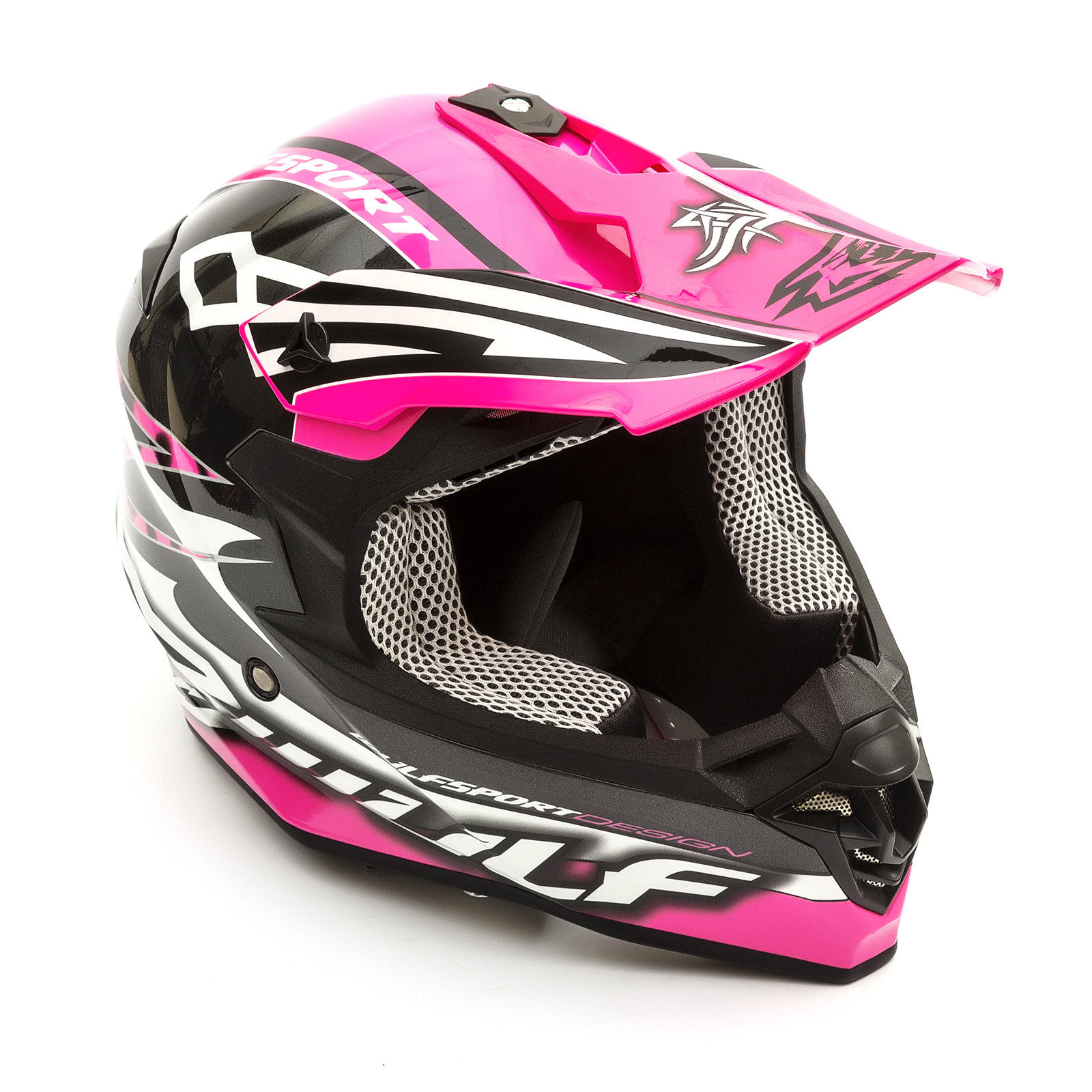 Wulfsport Adult Sceptre Helmets Motocross Pitbike ...