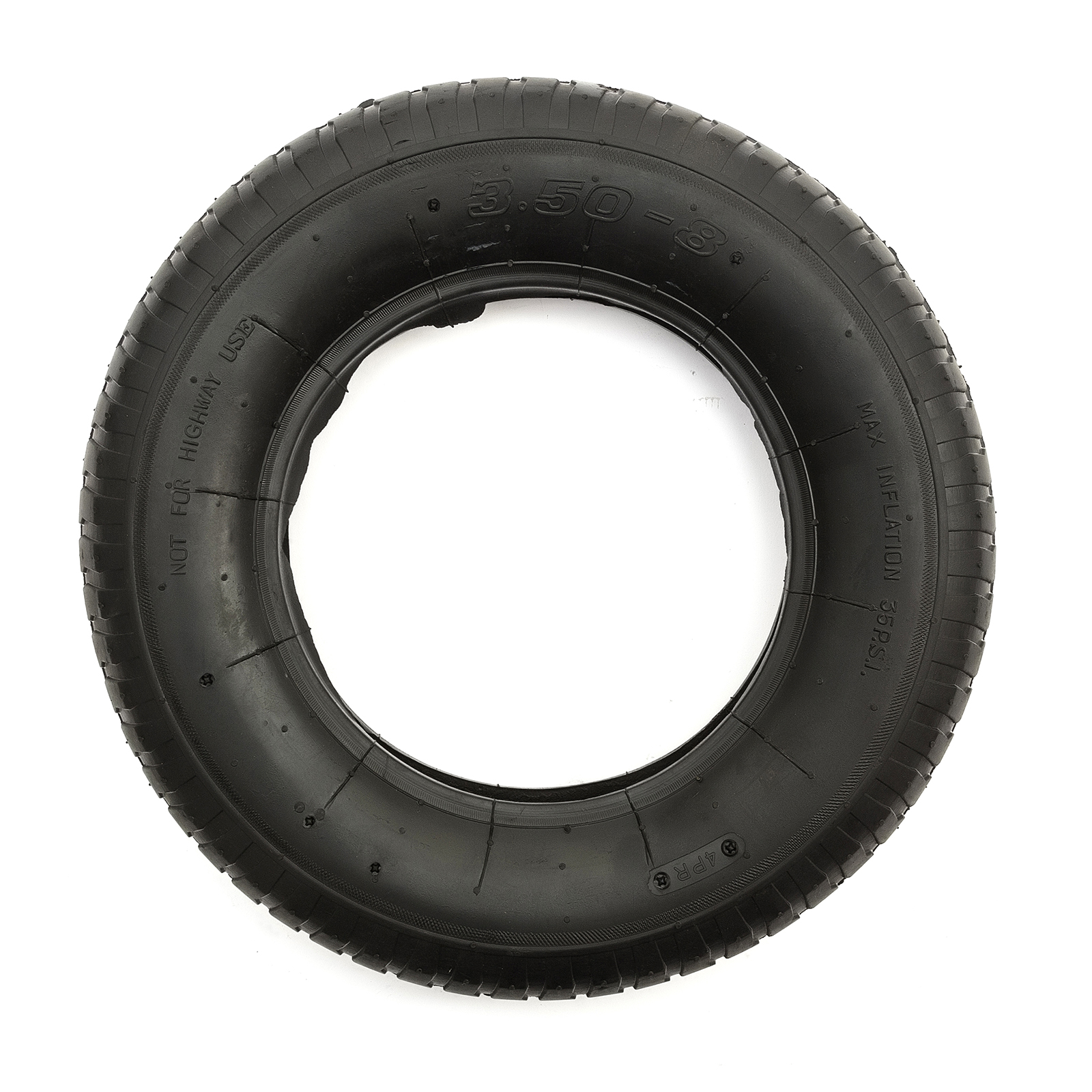 Tyre 4 Ply 3.50-8 Wheelbarrow Sack Truck 350/8 Tire Wheel Barrow ...