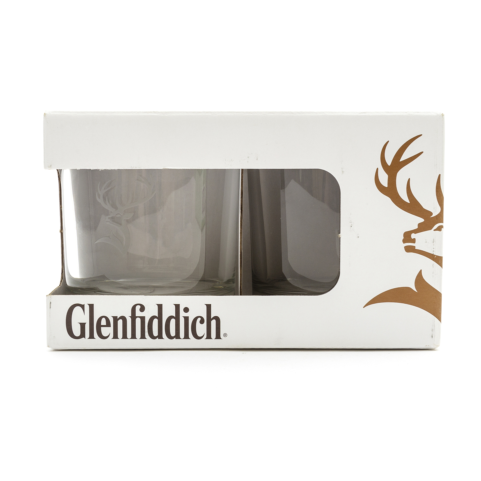 GLENFIDDICH HEAVY BASE WHISKY GLASS