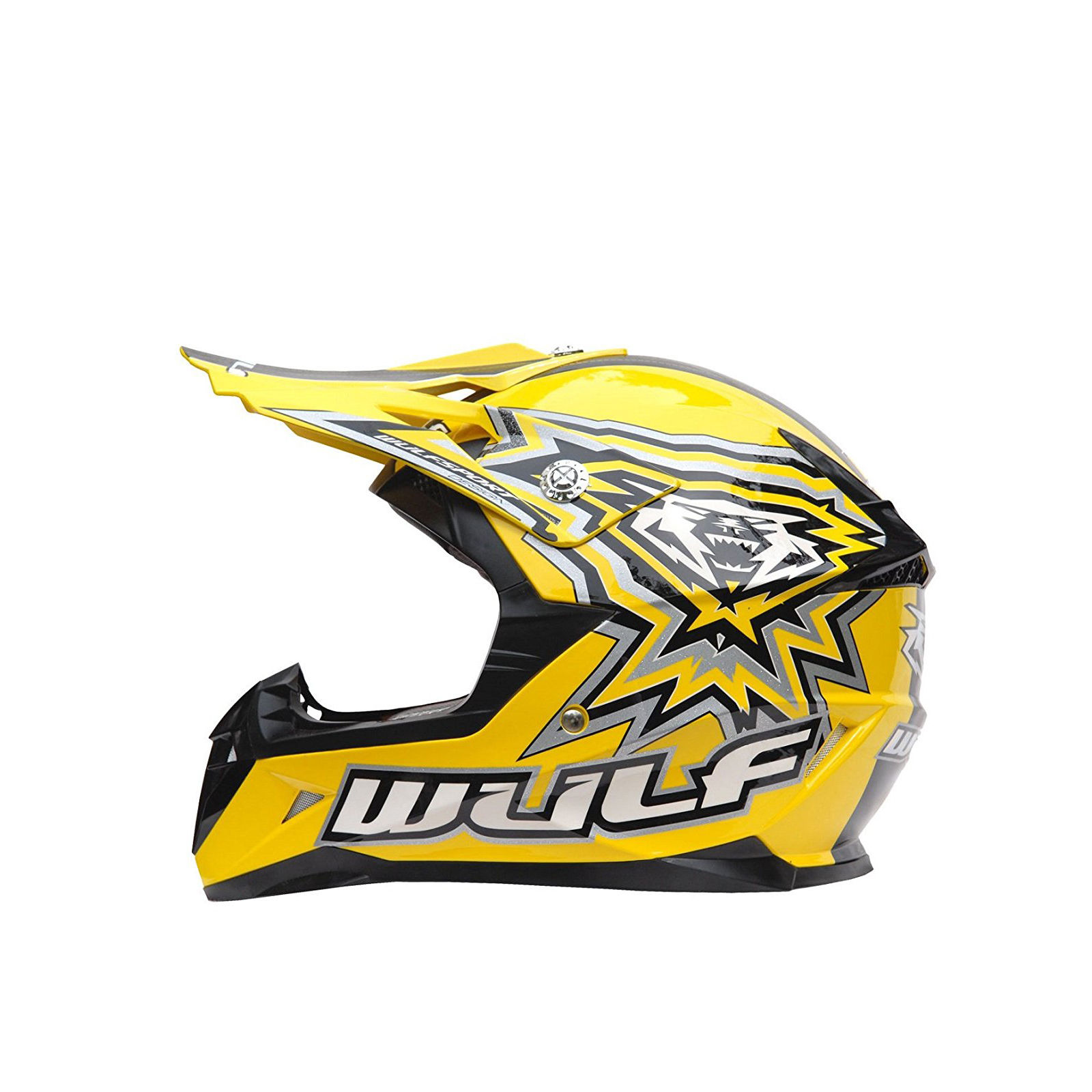 Wulfsport Cub Flite Xtra Helmet Yellow 