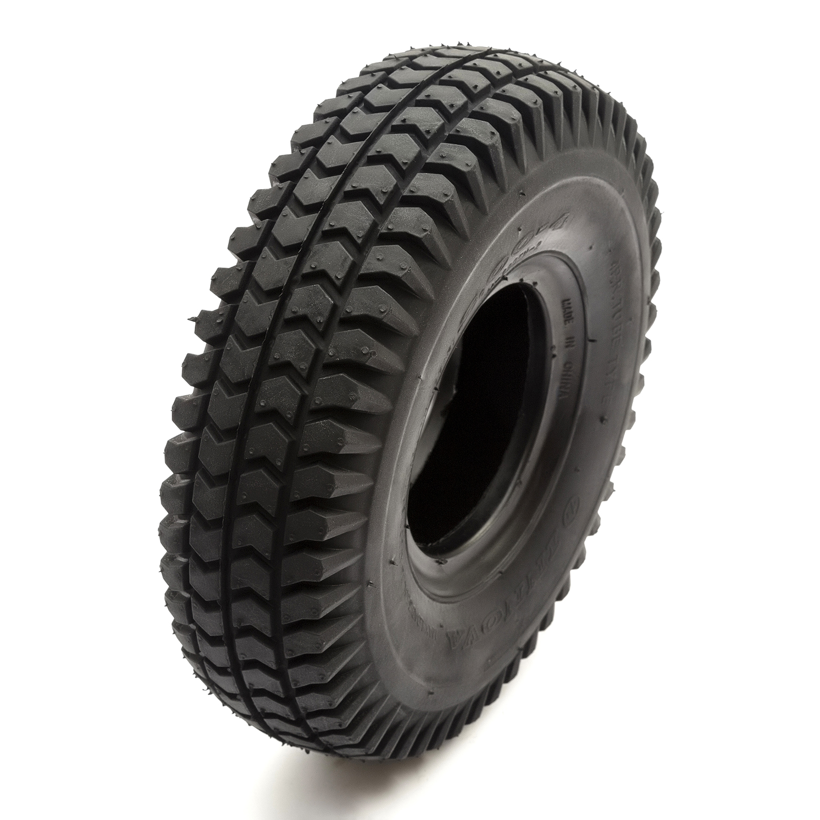 Tyre 3 00 4 Black Knobbly Block Tread Mobility Scooter 4 Inch