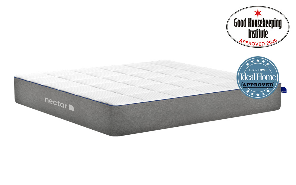 Nectar Boxed Mattress Memory Foam Single Double King Certified