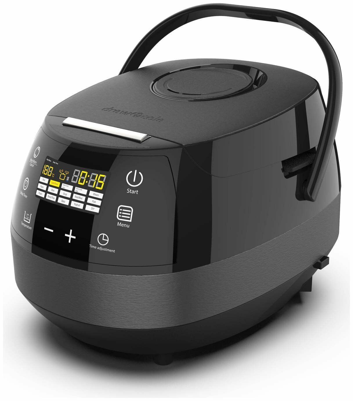 Drew & Cole CleverChef 14in1 3L Digital Multi Cooker in Charcoal