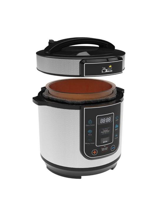 Drew & Cole Pressure King Pro 3L 700W NonStick Pressure Cooker RRP £