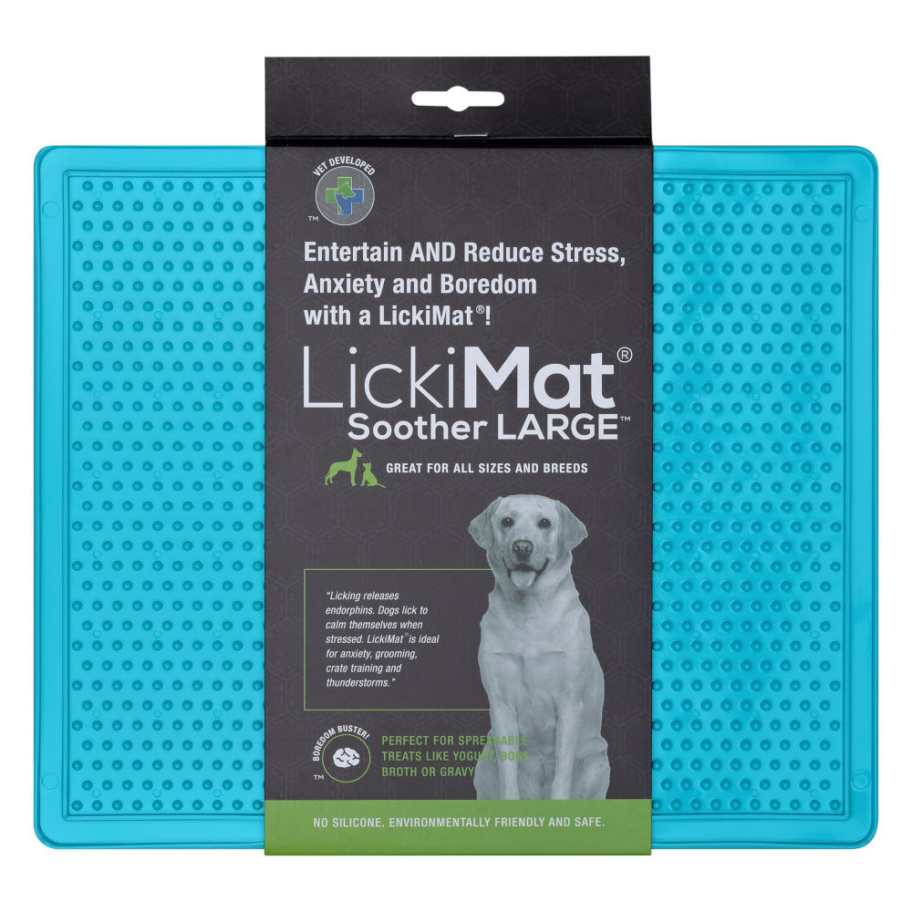 Dog Lick Mat LICKIMAT Dog Puppy Cat Treat Boredom Buster Interactive Slow Feeder - Picture 76 of 96