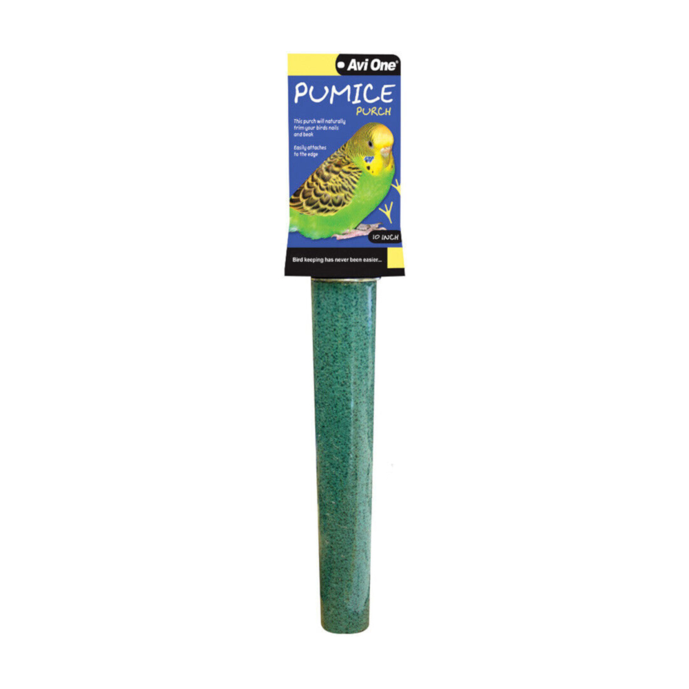Pumice Perch Birds AVI ONE for Healthy Feet Claws Beaks Parrot Budgie