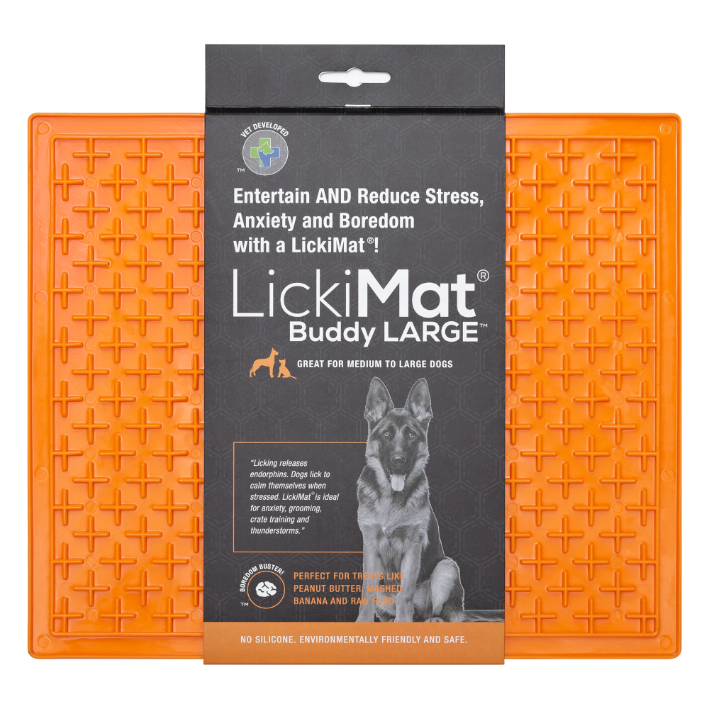 Dog Lick Mat LICKIMAT Dog Puppy Cat Treat Boredom Buster Interactive Slow Feeder - Picture 72 of 96