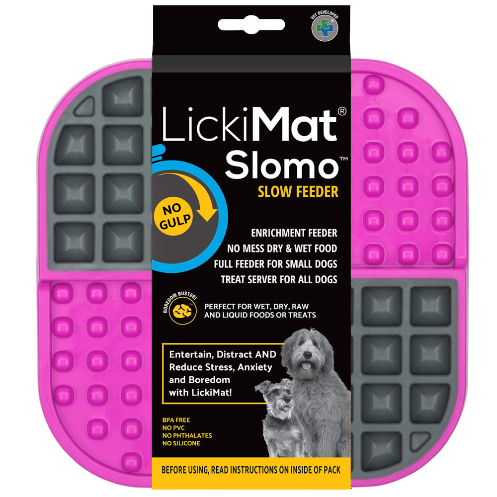 Dog Lick Mat LICKIMAT Dog Puppy Cat Treat Boredom Buster Interactive Slow Feeder - Picture 29 of 96