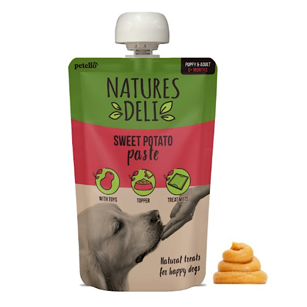 Dog Paste Treats NATURES DELI Lick Mat Food Topper Pouches Toy Fillers 100g - Picture 8 of 11