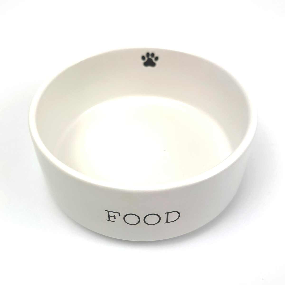 Dog Cat Pet Bowls HAPPY PET Paw Print Eat Food Feed Drink Water Dolomite Dish - Picture 9 of 10