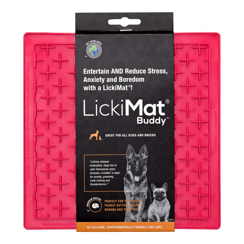 Dog Lick Mat LICKIMAT Dog Puppy Cat Treat Boredom Buster Interactive Slow Feeder - Picture 57 of 96