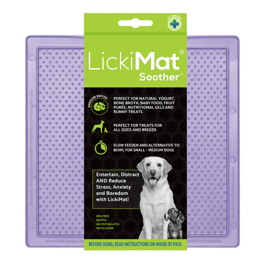 Dog Lick Mat LICKIMAT Dog Puppy Cat Treat Boredom Buster Interactive Slow Feeder - Picture 38 of 96