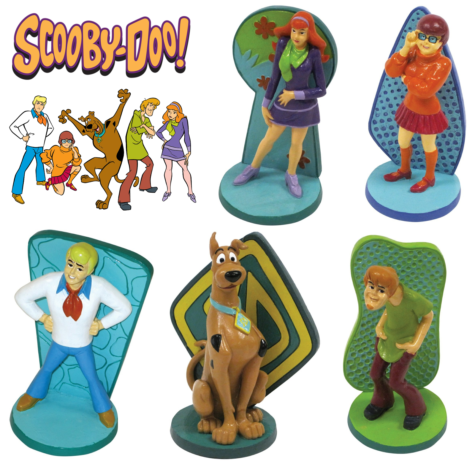 Scooby Doo Aquarium Fish Tank Ornaments Collectables Freddy Thelma