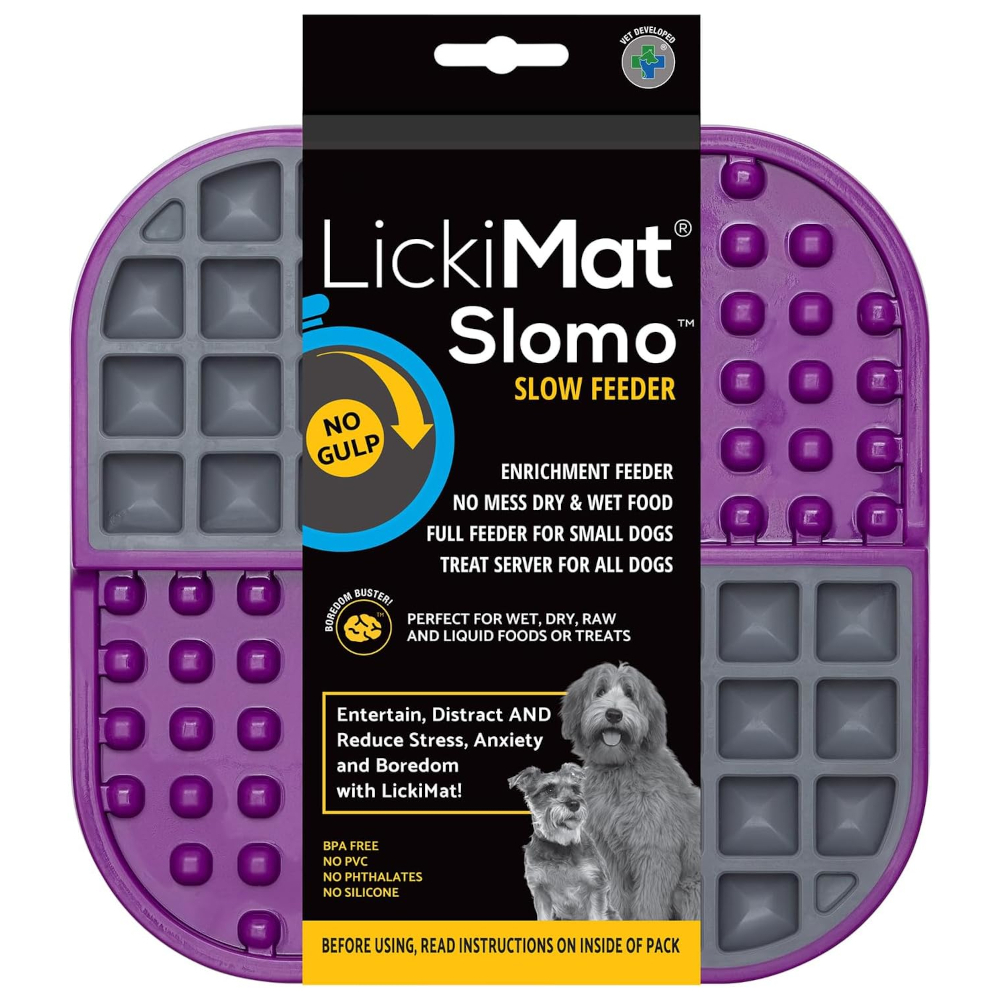 Dog Lick Mat LICKIMAT Dog Puppy Cat Treat Boredom Buster Interactive Slow Feeder - Picture 40 of 96