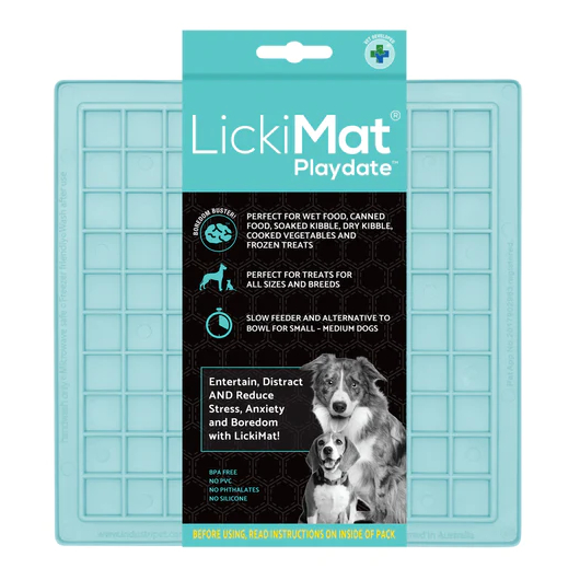 Dog Lick Mat LICKIMAT Dog Puppy Cat Treat Boredom Buster Interactive Slow Feeder - Picture 36 of 96
