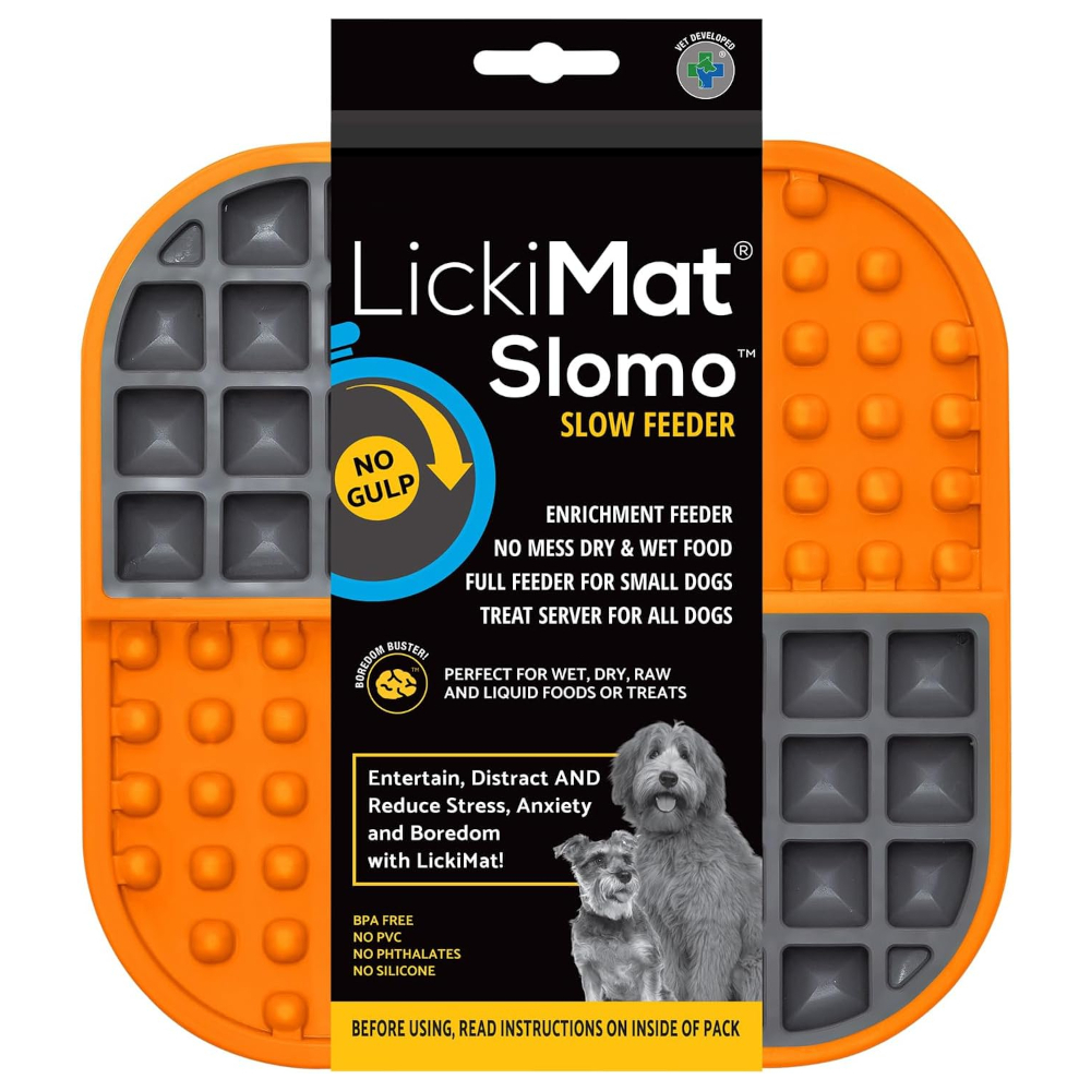 Dog Lick Mat LICKIMAT Dog Puppy Cat Treat Boredom Buster Interactive Slow Feeder - Picture 20 of 96