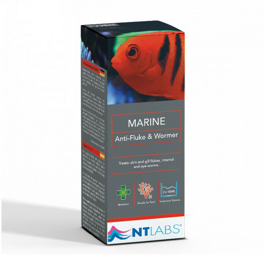 NT Labs AntiFluke & Wormer Aquarium Fish Tank Marine Treatment 20ml
