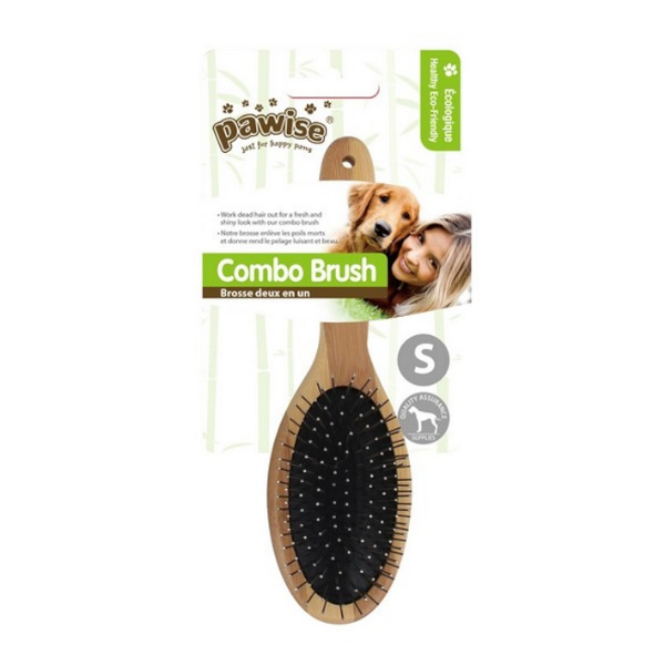 Pawise Dog & Puppy Grooming Slicker Brushes Detangling Combs Combo Pins
