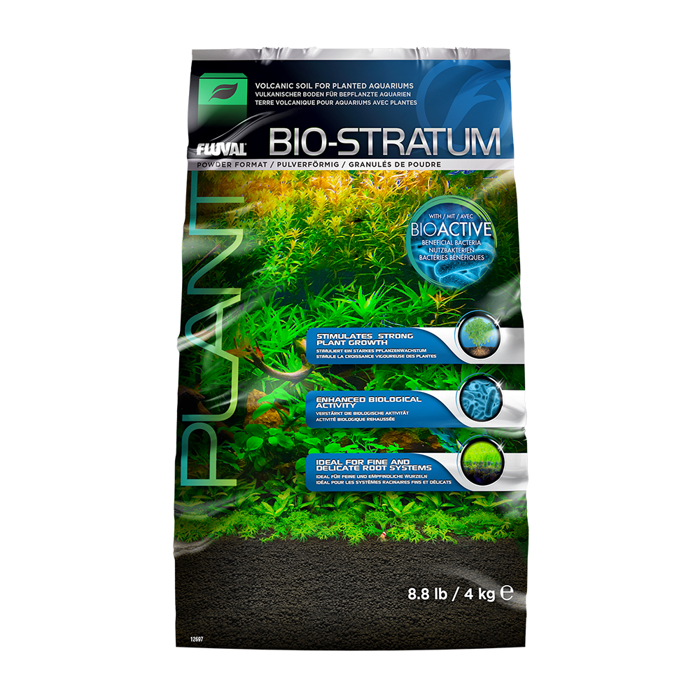 Sustrato de plantación de acuario Fluval Bio-Strato suelo volcánico crecimiento de plantas tamaño 3 - Imagen 7 de 7