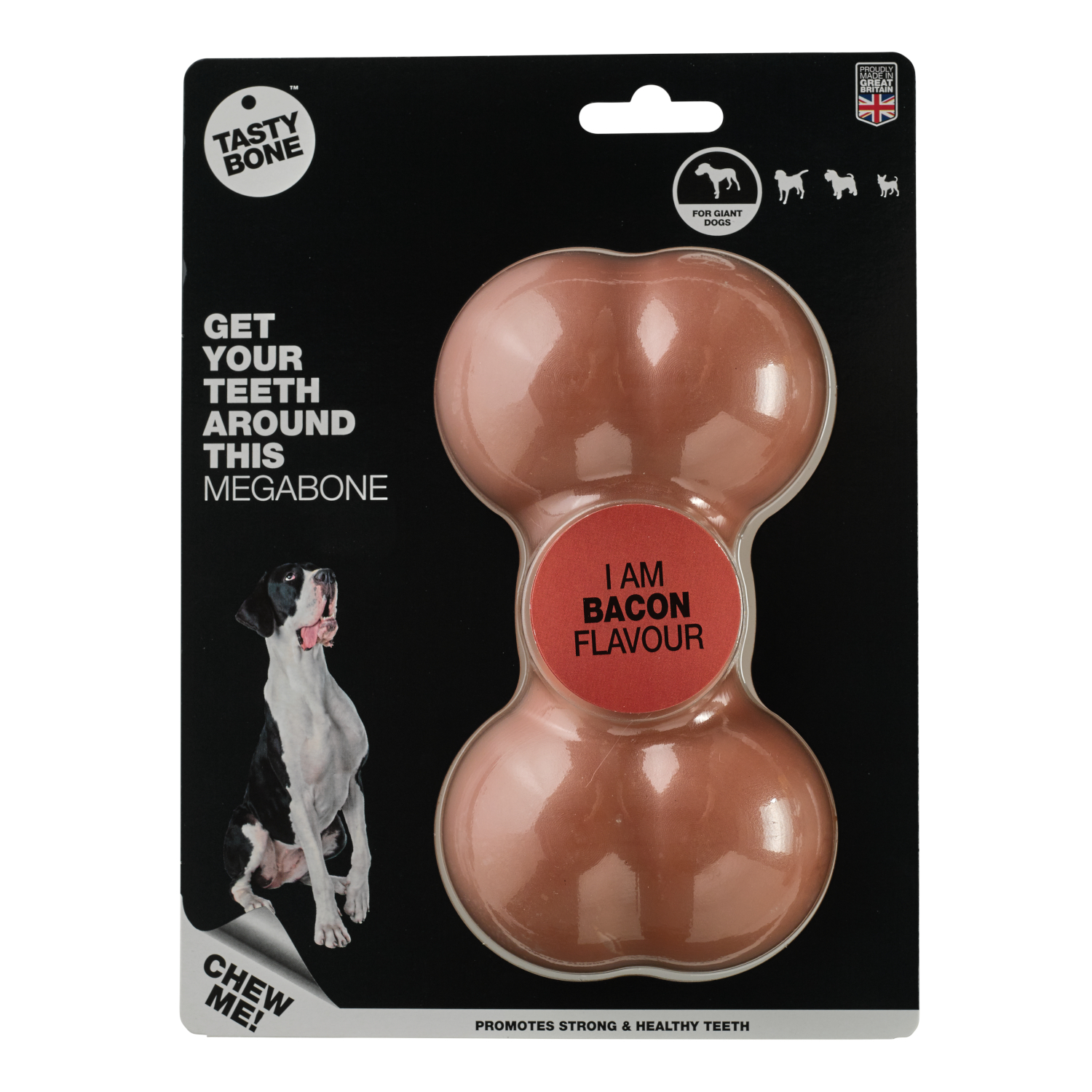 TastyBone Nylon Dog Chew Bone SUPER TOUGH MEGA LARGE 7 Flavours Nylabone Style - Picture 7 of 7
