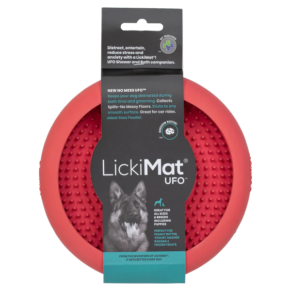Dog Lick Mat LICKIMAT Dog Puppy Cat Treat Boredom Buster Interactive Slow Feeder - Picture 50 of 96