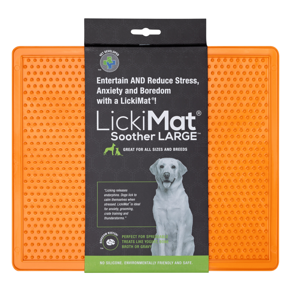 Dog Lick Mat LICKIMAT Dog Puppy Cat Treat Boredom Buster Interactive Slow Feeder - Picture 75 of 96