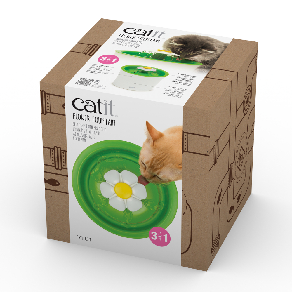 Catit Cat & Kitten Drinking Water Flower Fountains - Replacement ...