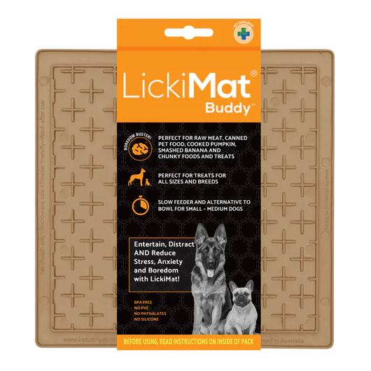 Dog Lick Mat LICKIMAT Dog Puppy Cat Treat Boredom Buster Interactive Slow Feeder - Picture 44 of 96