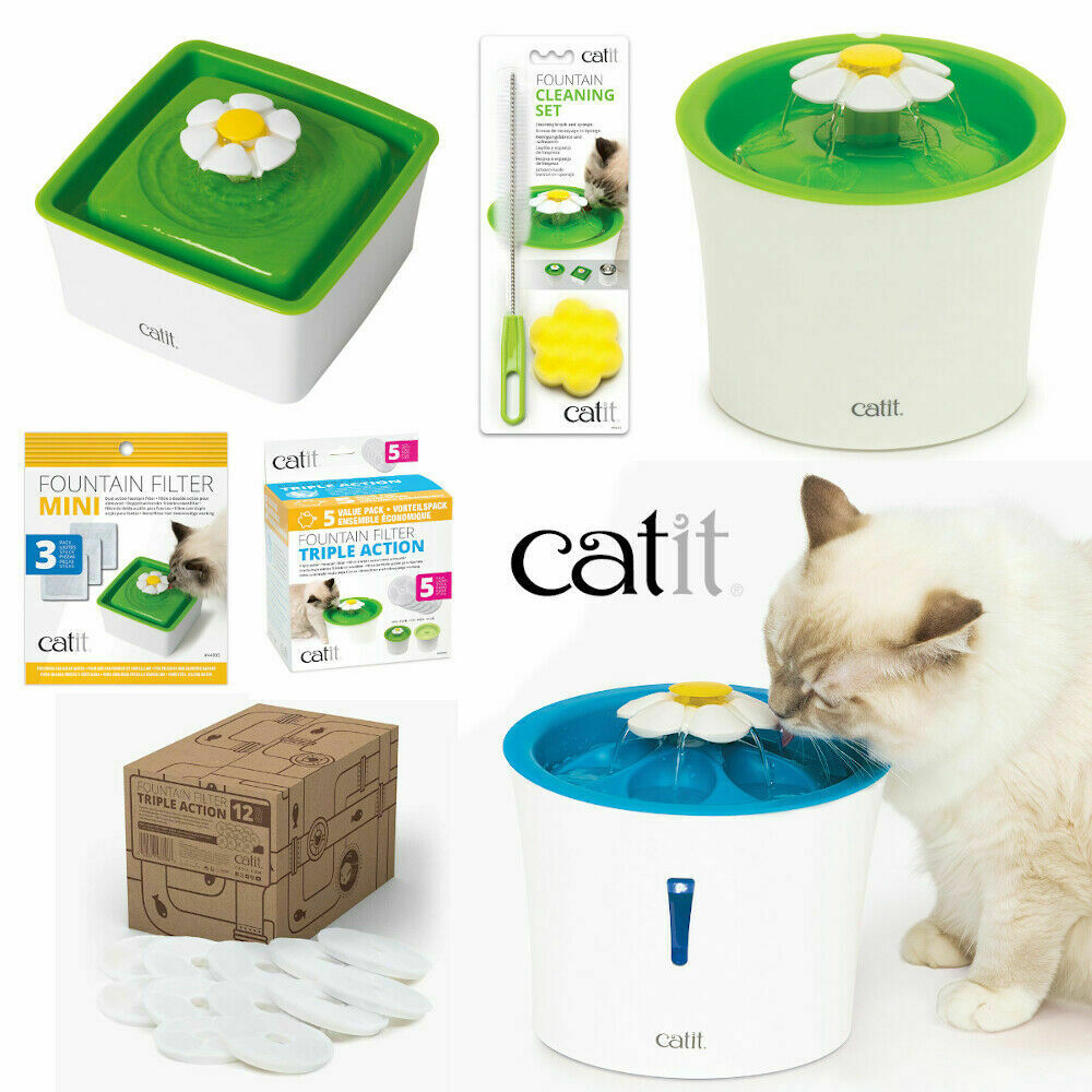 Catit Cat & Kitten Drinking Water Flower Fountains - Replacement ...