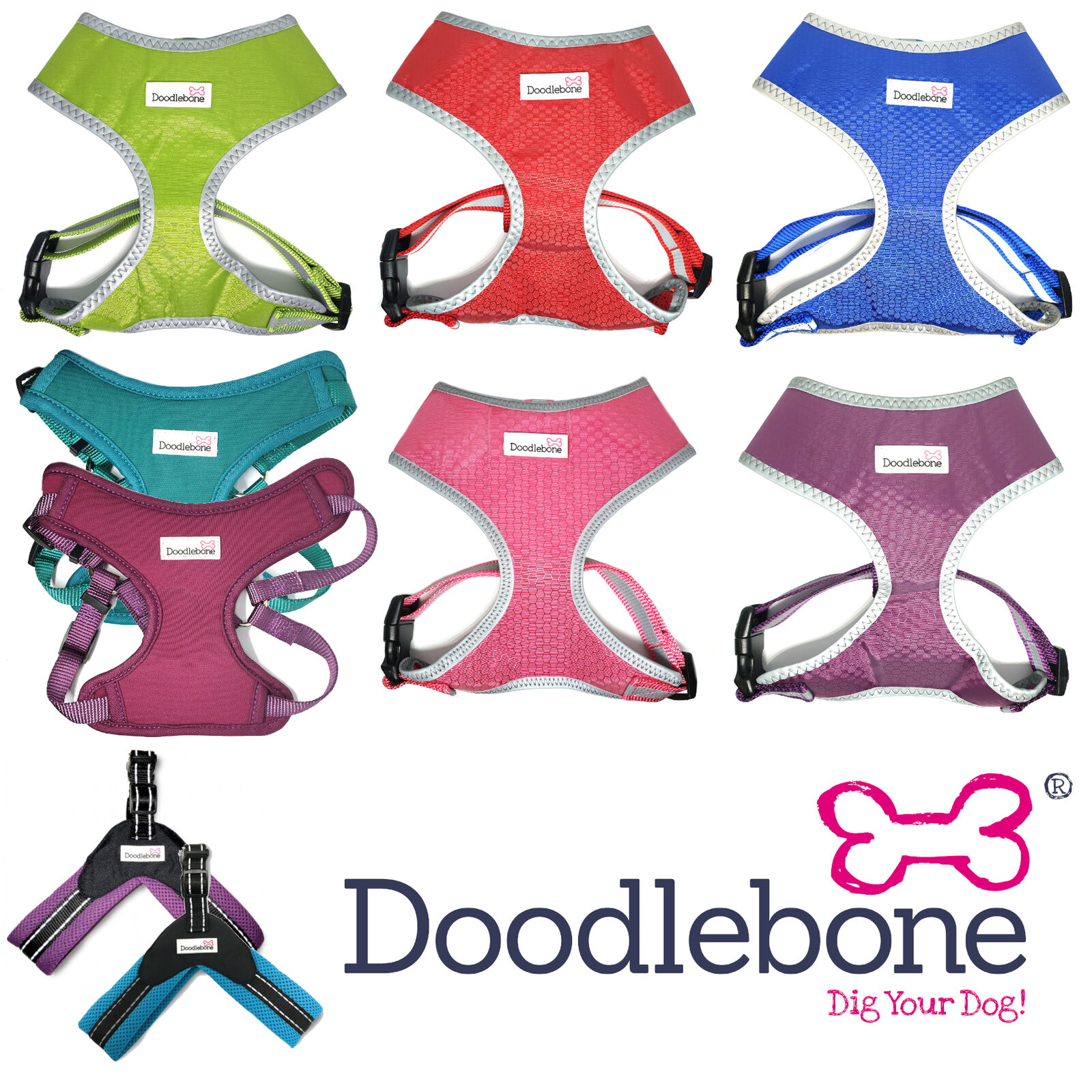 boomerang dog harness