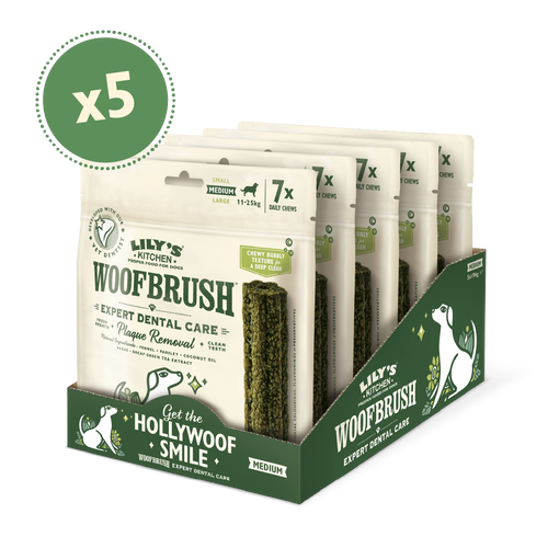 Dental Sticks Chews Lilys Kitchen WoofBrush Dog Treats Natural Healthy 4 Sizes - Picture 10 of 12