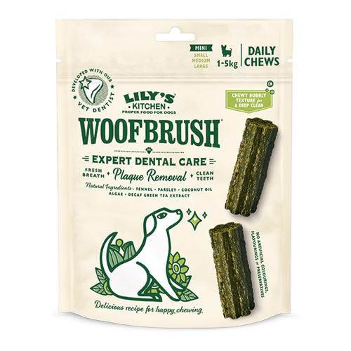 Dental Sticks Chews Lilys Kitchen WoofBrush Dog Treats Natural Healthy 4 Sizes - Picture 5 of 12