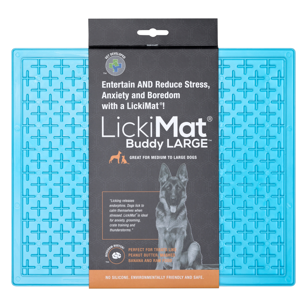 Dog Lick Mat LICKIMAT Dog Puppy Cat Treat Boredom Buster Interactive Slow Feeder - Picture 73 of 96