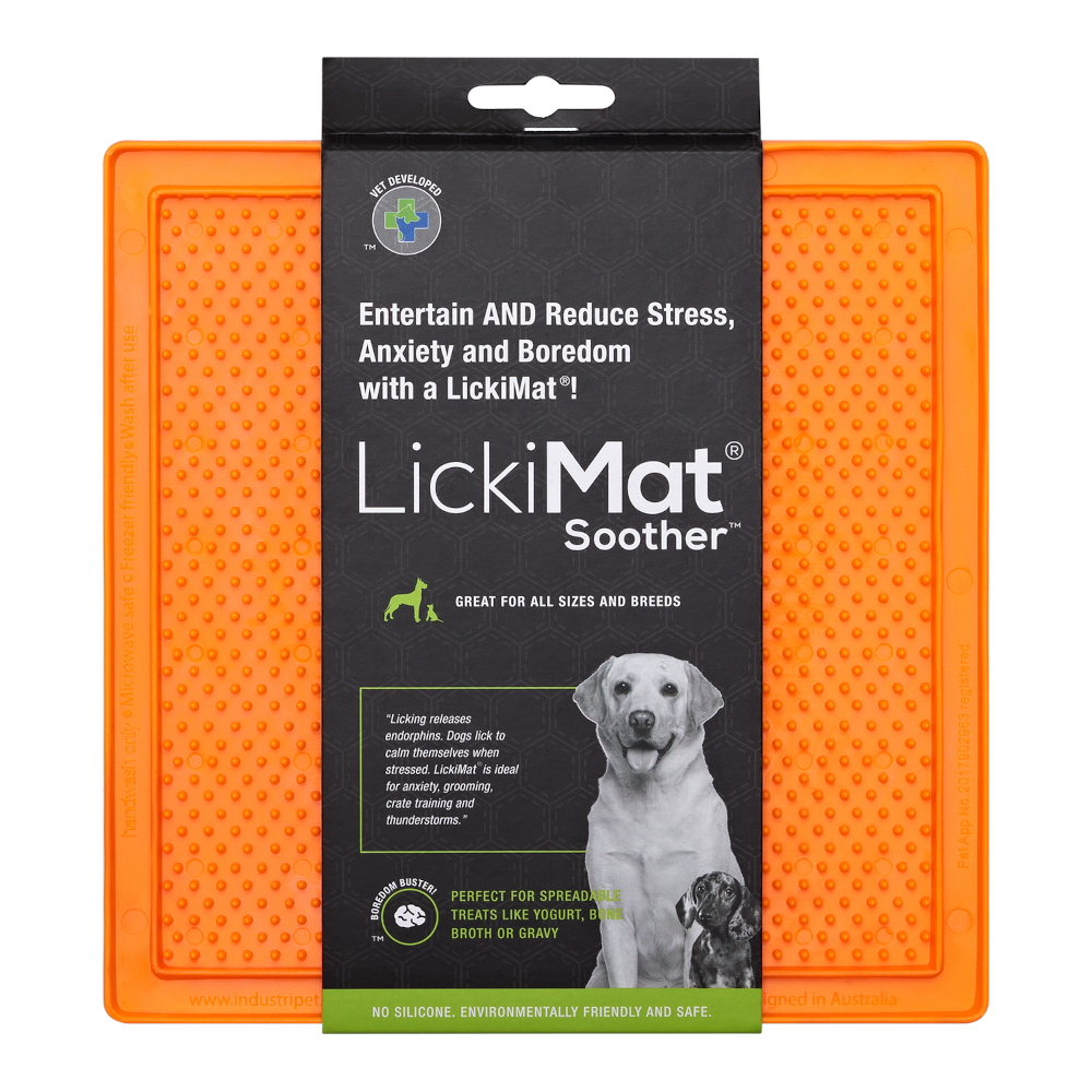 Dog Lick Mat LICKIMAT Dog Puppy Cat Treat Boredom Buster Interactive Slow Feeder - Picture 67 of 96