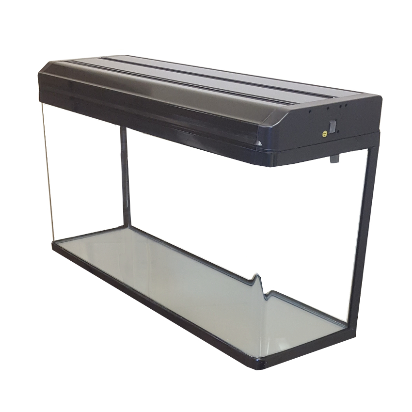 Aquarium Fish Tank Freshwater Tropical Filter LED Lighting 2.6ft 80cm 120L - Picture 3 of 4