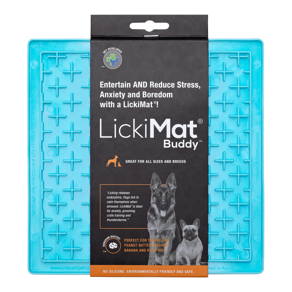 Dog Lick Mat LICKIMAT Dog Puppy Cat Treat Boredom Buster Interactive Slow Feeder - Picture 56 of 96