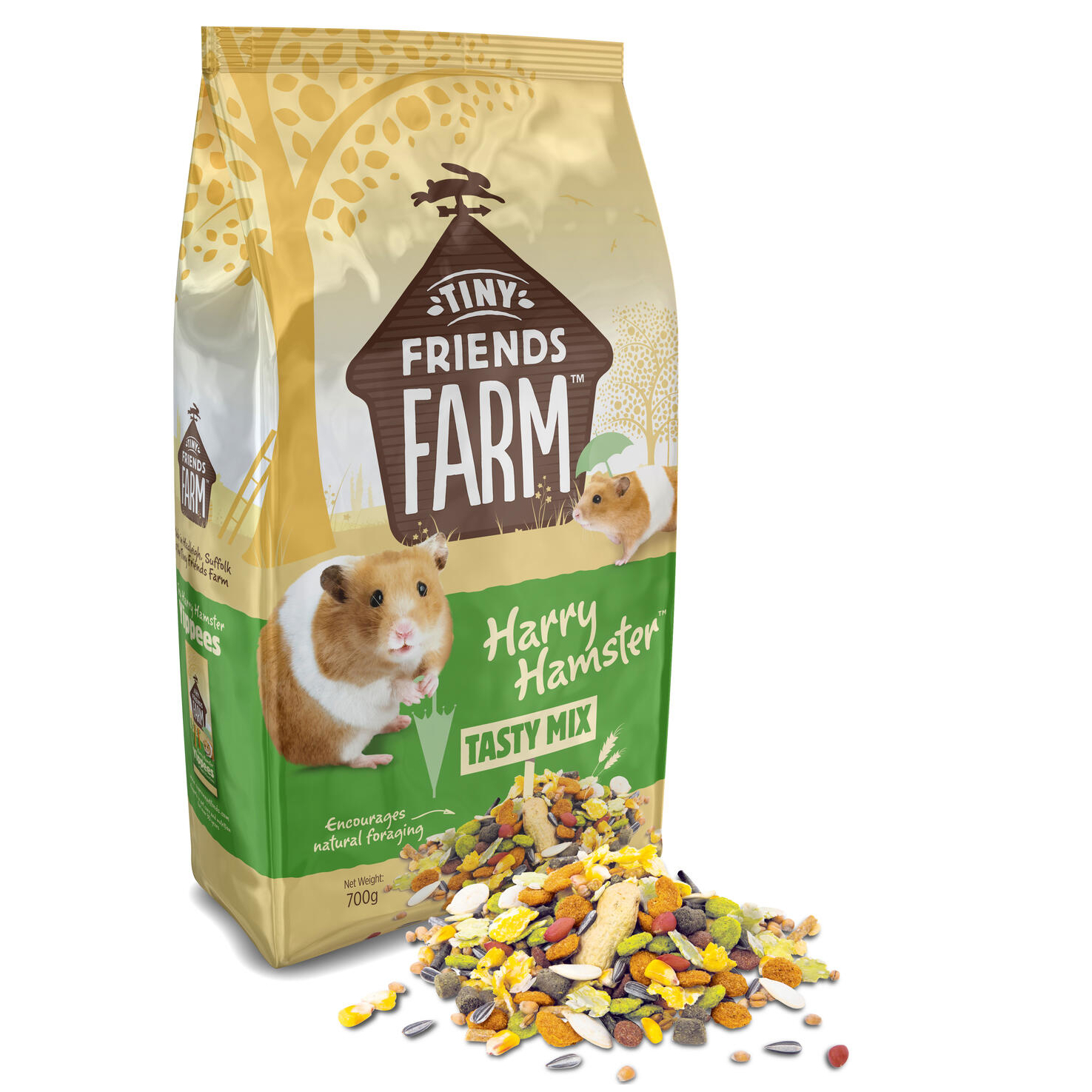 Small Animal Pet Foods TINY FRIENDS FARM Rabbit Hamster Gerbil Rat Guinea Pig - Picture 8 of 11