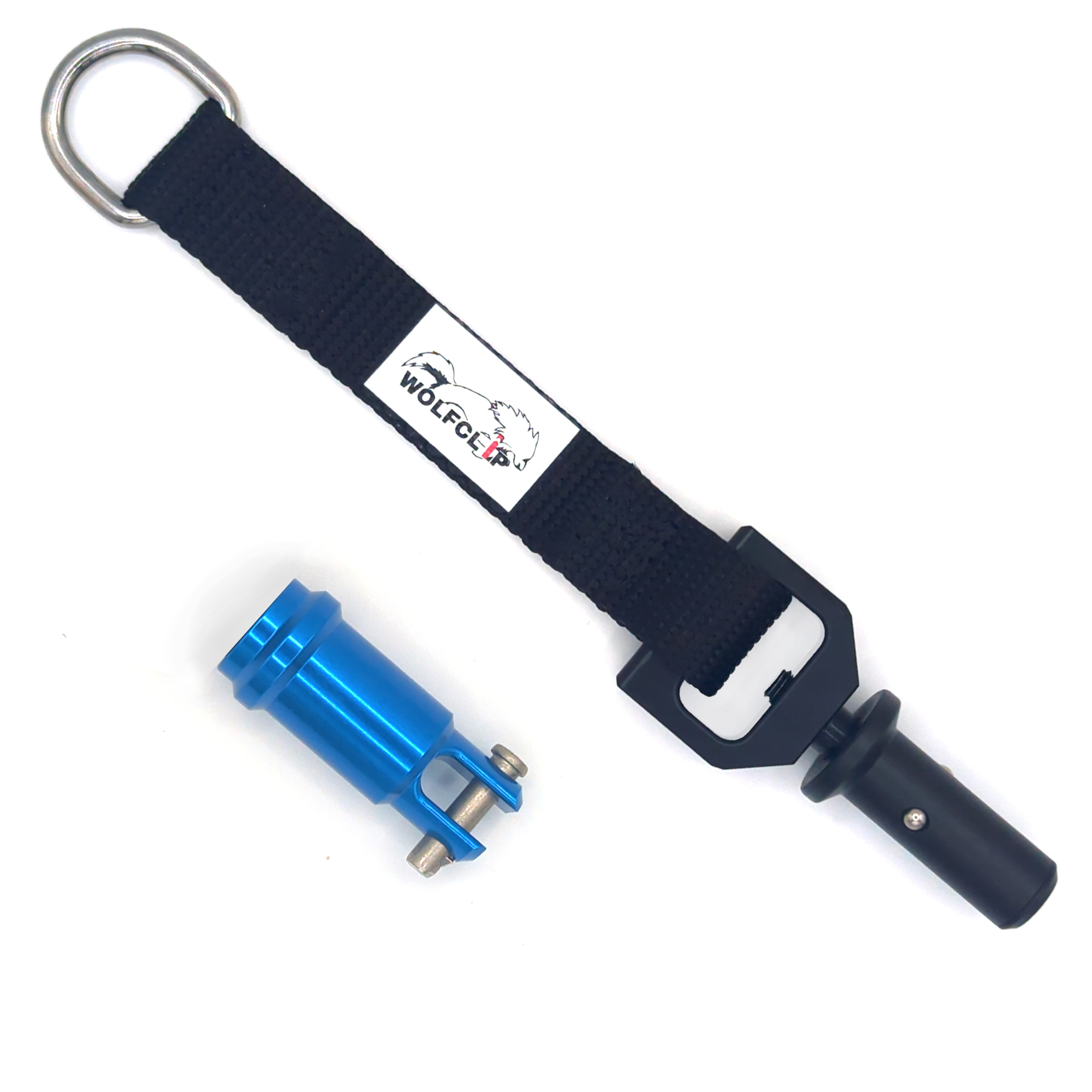 Dog Lead Leash Clip WOLFCLIP Original Adapter Rapid Simple Secure Attachment - Picture 13 of 14