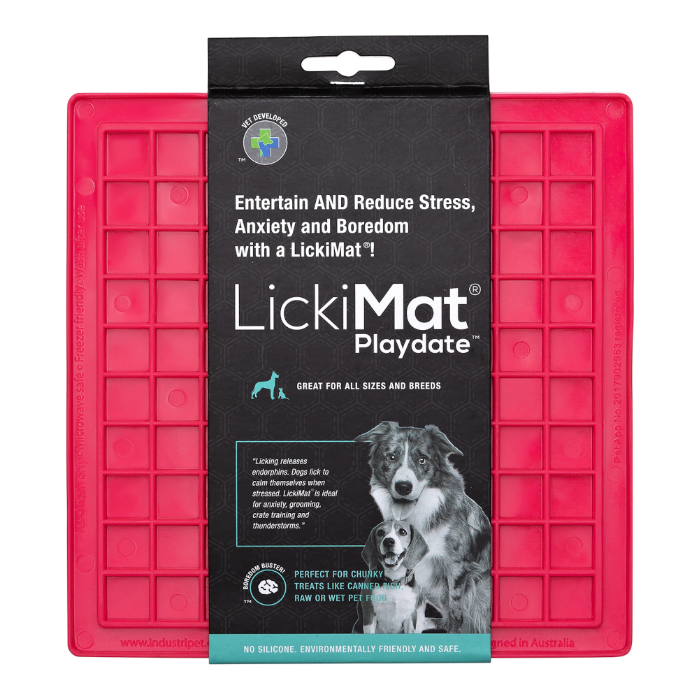 Dog Lick Mat LICKIMAT Dog Puppy Cat Treat Boredom Buster Interactive Slow Feeder - Picture 64 of 96