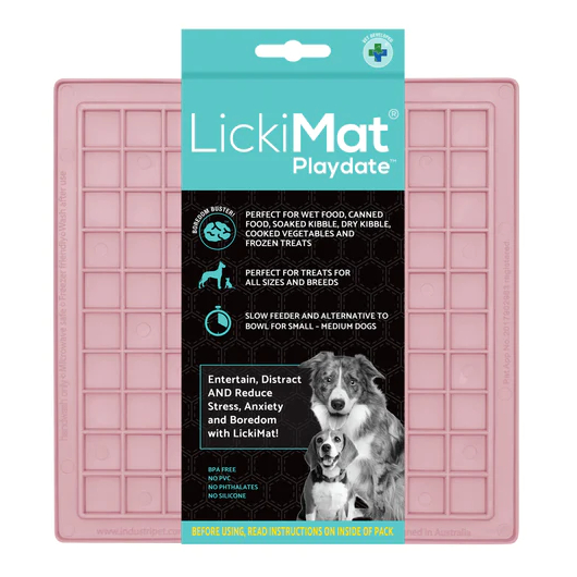 Dog Lick Mat LICKIMAT Dog Puppy Cat Treat Boredom Buster Interactive Slow Feeder - Picture 25 of 96