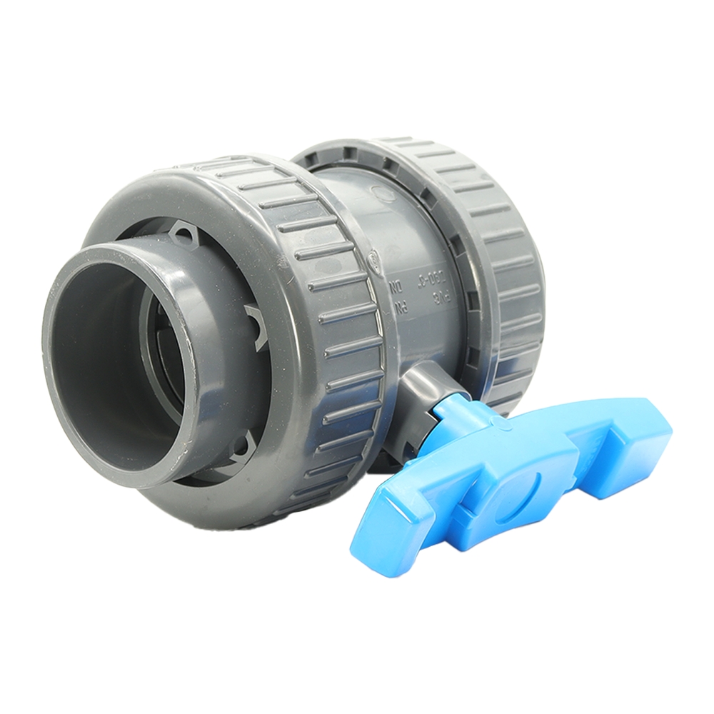 Double Union Ball Valves EVOLUTION AQUA Essential Series Pond Pipework 6 Sizes - Picture 9 of 10