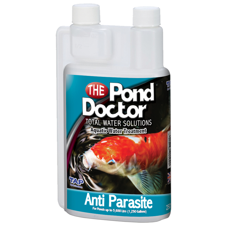 POND DOCTOR ANTI Parasite TAP Koi Fish Water Treatment White Spot