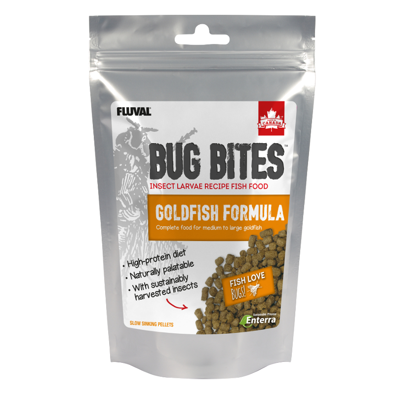 Fluval Bug Bites Insect Formula Tropical Goldfish Cichlid Pleco Colour ...