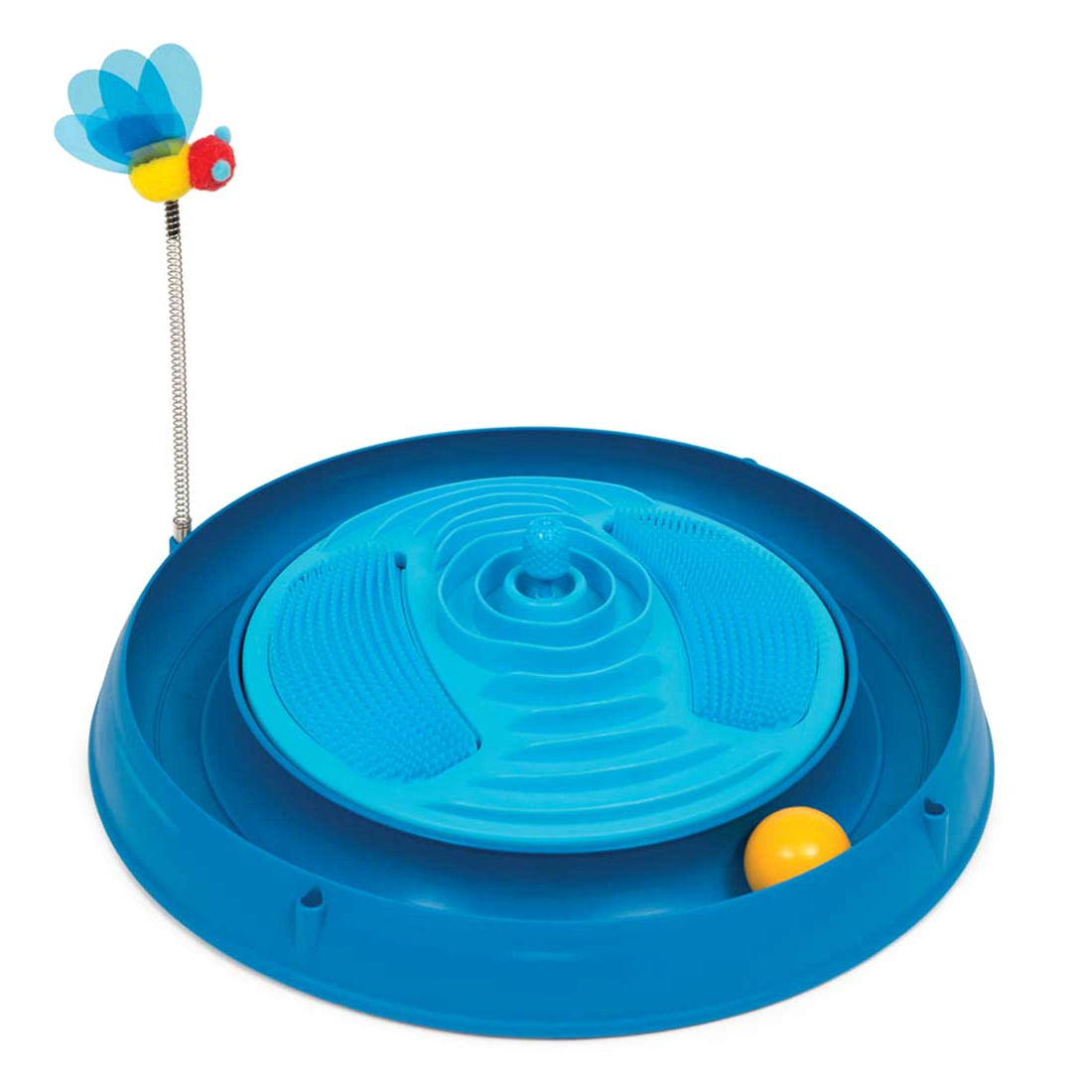 Katzen Interaktives Spielzeug Catit Play Circuit Ball Spielzeug Kratzpad Katzenminze Gras Kits - Bild 7 von 10